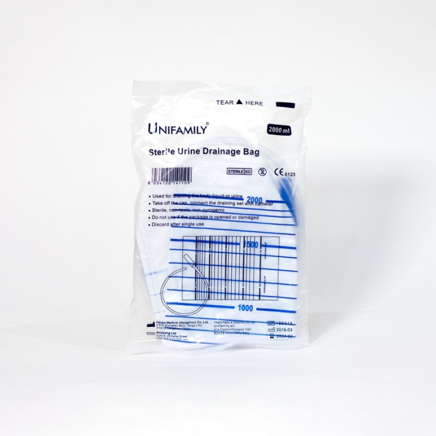 UNIFAMILY SACCA URINE 2000 ML