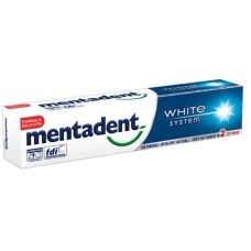 MENTADENT WHITE SYSTEM 75 ML