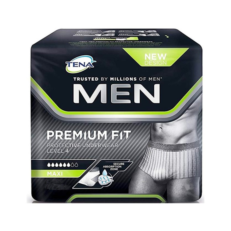 MUTANDINA ASSORBENTE MASCHILE TENA MEN PREMIUM FIT LIVELLO 4 TAGLIA LARGE 8 PEZZI