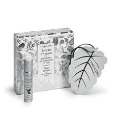 BOUQUET D'ARGENTO PROFUMATORE PER AUTOMOBILE CON FOGLIA EDIZIONE LIMITATA 10 ML