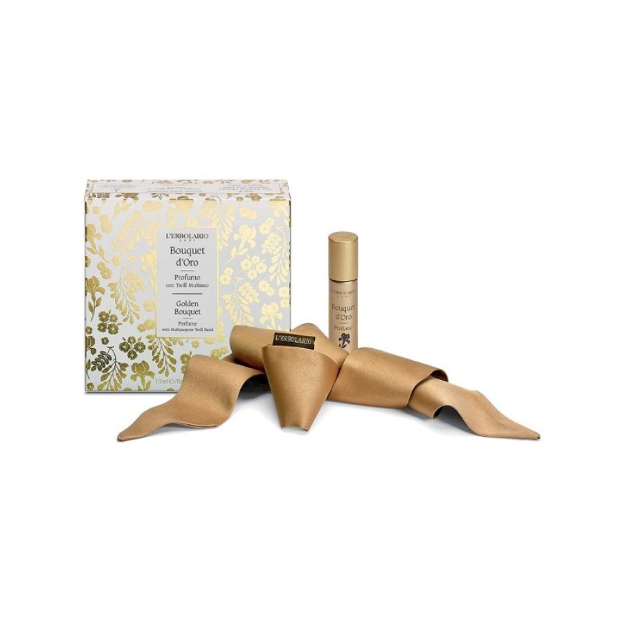 BOUQUET D'ORO PROFUMO CON TWILL MULTIUSO EDIZIONE LIMITATA 10 ML