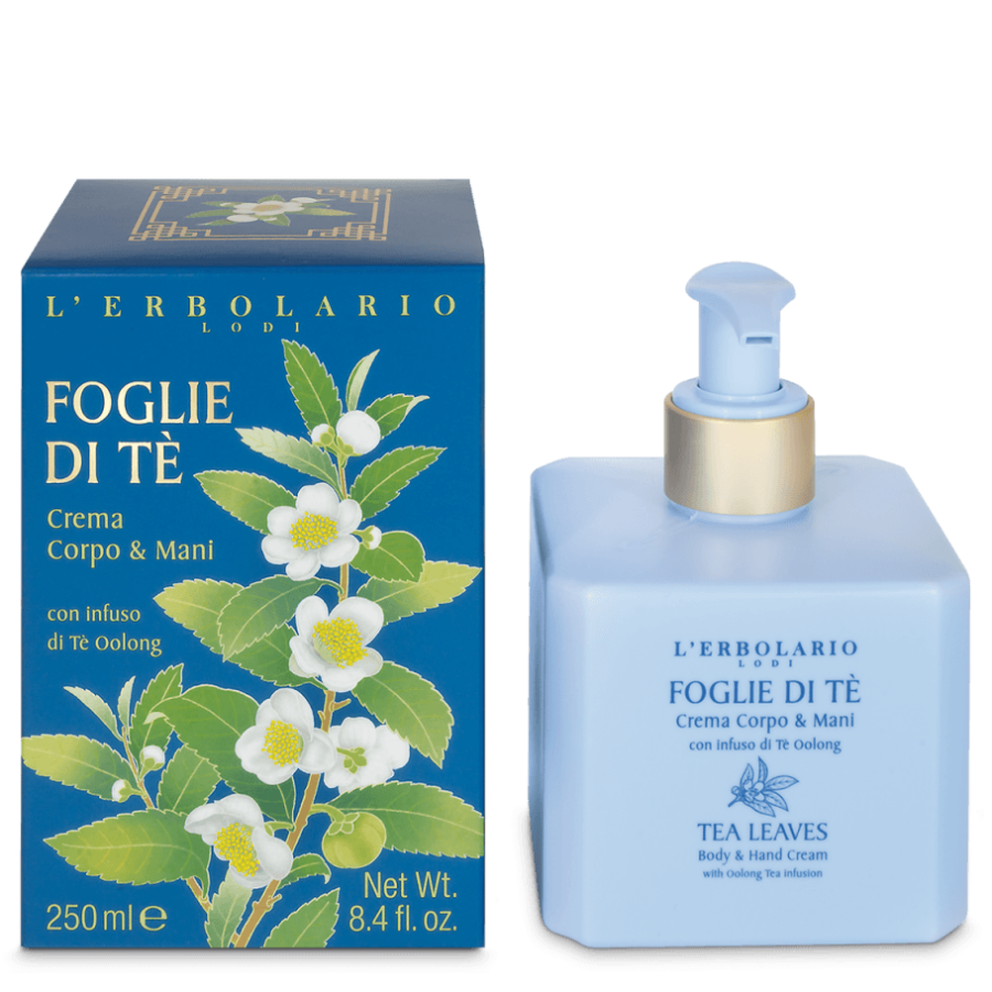 FOGLIE DI TE' CREMA CORPO MANI 250 ML FOGLIE DI TE' CREMA CORPO MANI 250 ML