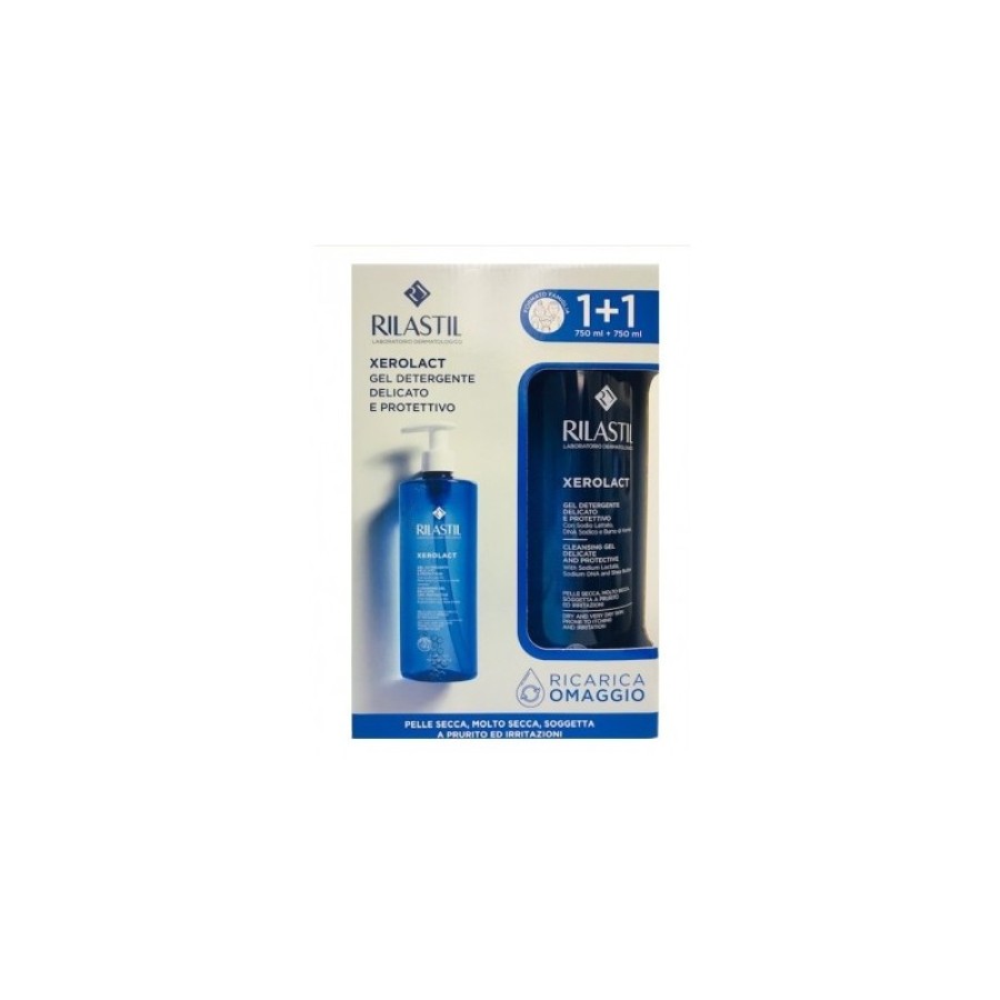 RILASTIL XEROLACT GEL DETERGENTE 750 ML BIPACK