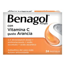BENAGOL VIT.C*24PAST ARANCIA