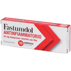 FASTUMDOL ANTINF*10CPR 25MG