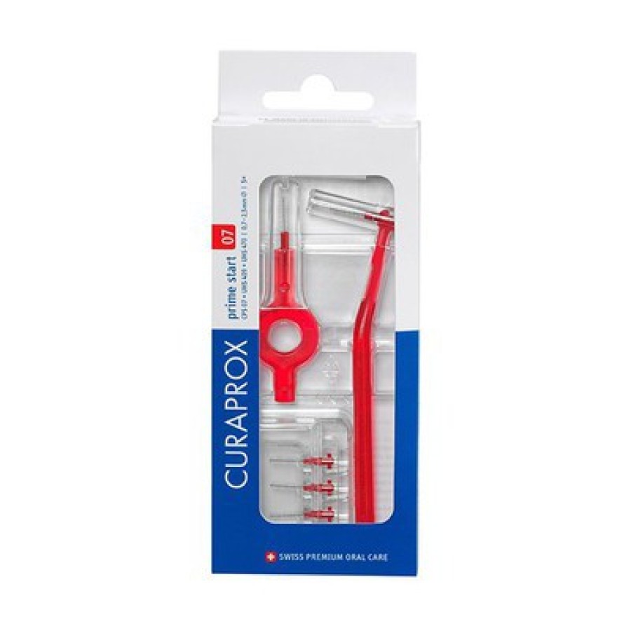 CURAPROX CPS 07 SCOVOLINO PRIME START 07 RED 5 PEZZI