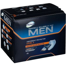 ASSORBENTE INCONTINENZA LEGGERA TENA MEN LIVELLO 3 DUOPACK 2 X 8 PEZZI