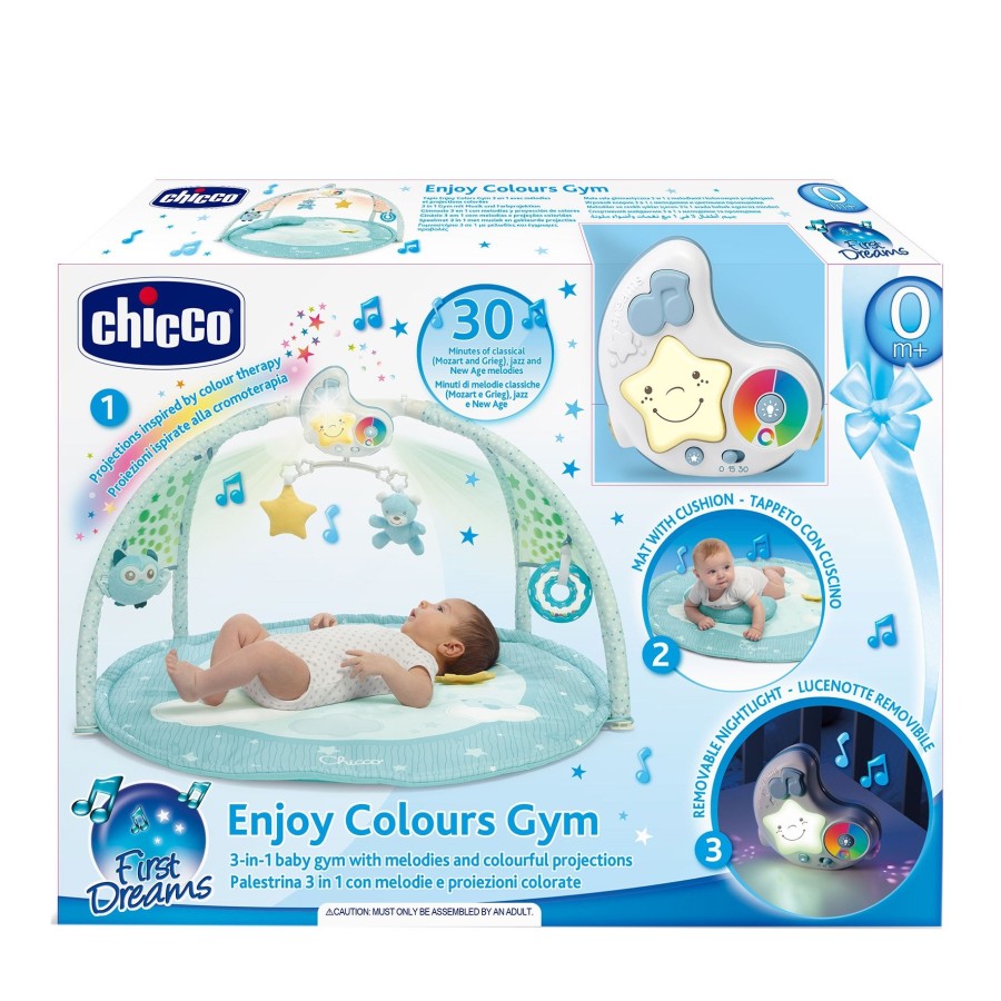 CHICCO GIOCO FD ENJOY COLORS PLAYGYM BLUE