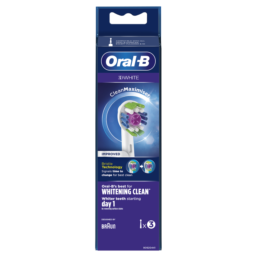ORALB REFILL EB-18-3 3D WHITE