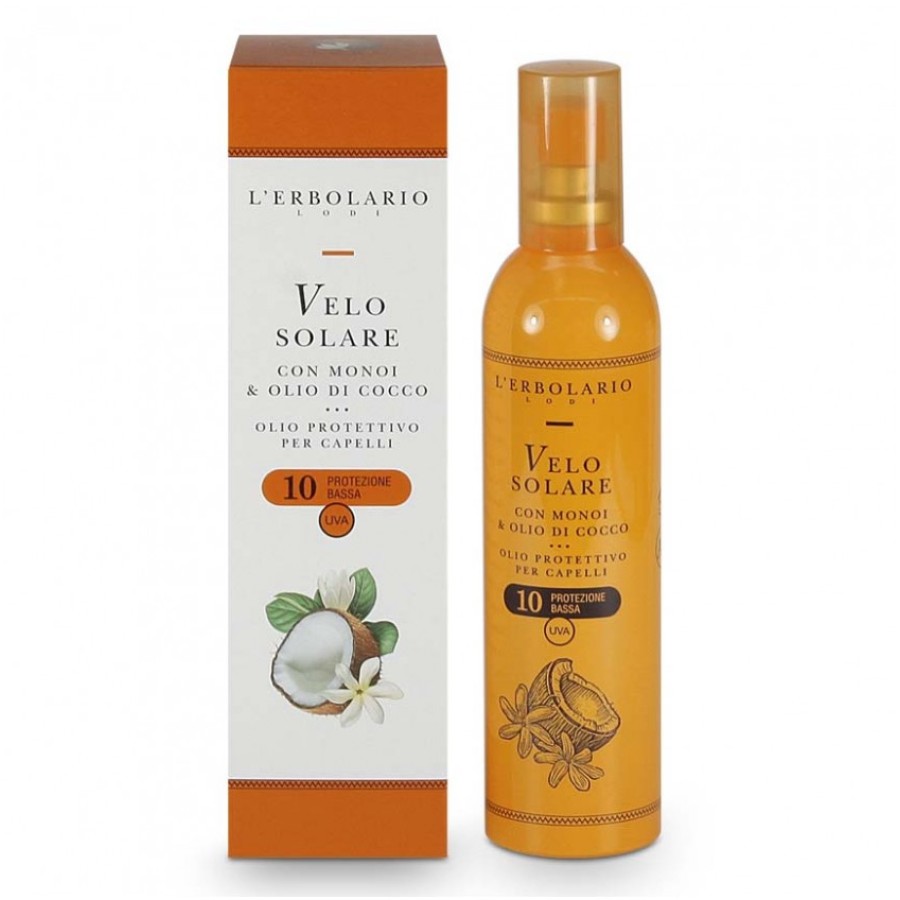 VELO SOLARE MONOI OLIO COCCO SPF10