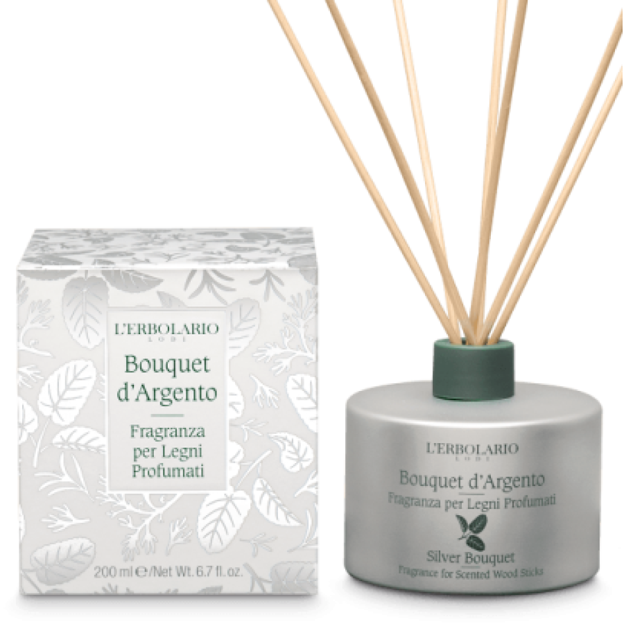 BOUQUET D'ARGENTO FRAGRANZA PER LEGNI PROFUMATI 200 ML