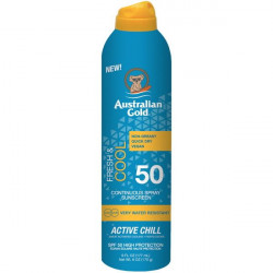 AUSTRALIAN GOLD BOTANICAL SPF 50 CONTINUOUS SPRAY ACTIVE CHILL 177 ML