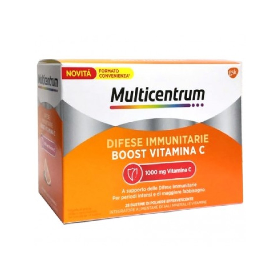 MULTICENTRUM DIFESE IMMUNITARIE BOOST VITAMINA C 14 BUSTINE