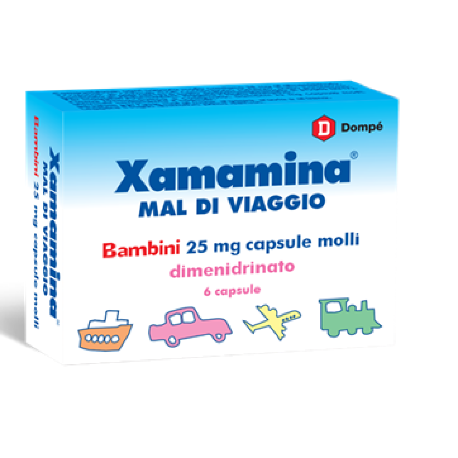 XAMAMINA BAMBINI 6 CAPSULE MOLLI 25 MG