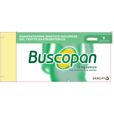 BUSCOPAN*6SUPP 10MG