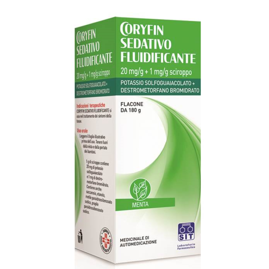 CORYFIN SCIROPPO SEDATIVO E FLUIDIFICANTE 