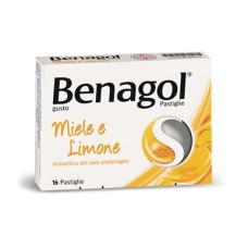BENAGOL 16 PASTIGLIE MIELE E LIMONE