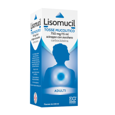 LISOMUCIL SCIROPPO TOSSE MUCOLITICO ADULTI  5%