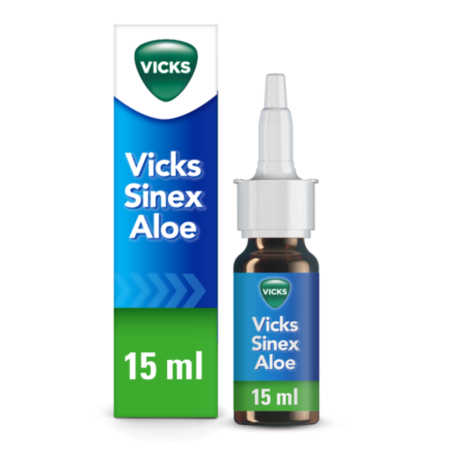 VICKS SINEX ALOE SPRAY NASALE 15 ML 0,05 %
