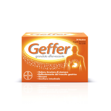 GEFFER GRANULATO EFFERVESCENTE 24 BUSTINE 5 G