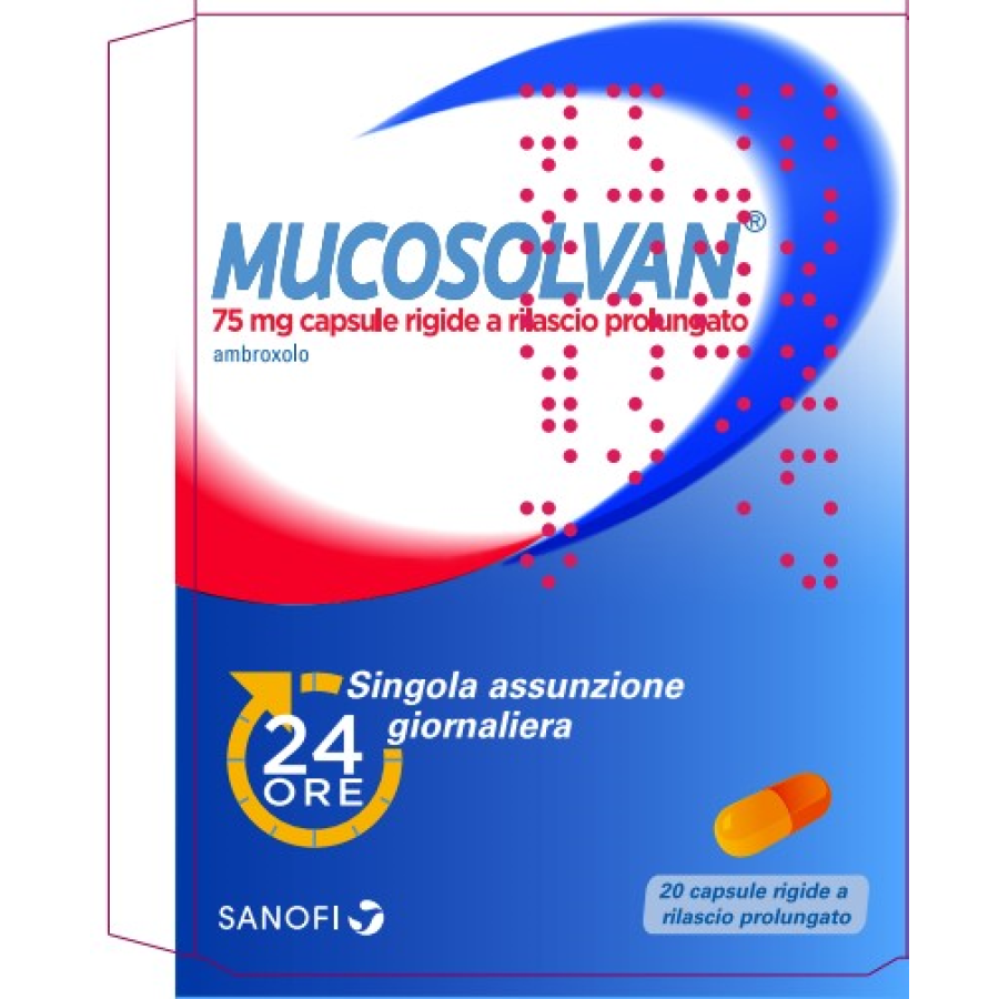 MUCOSOLVAN*20CPS 75MG RP