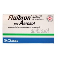 FLUIBRON PER AEROSOL 20 FLACONI 15 MG 2 ML