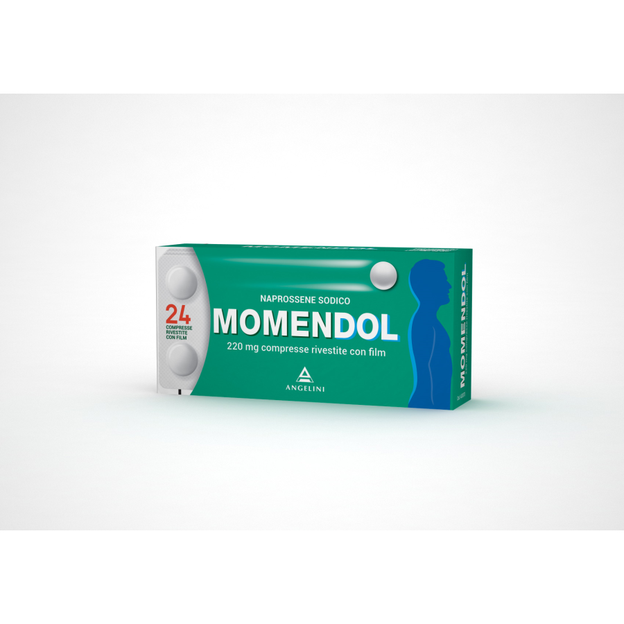MOMENDOL 24 COMPRESSE RIVESTITE 220 MG