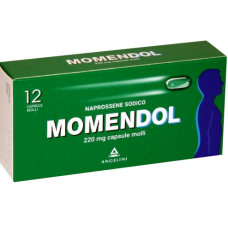 MOMENDOL 12 CAPSULE MOLLI 220 MG
