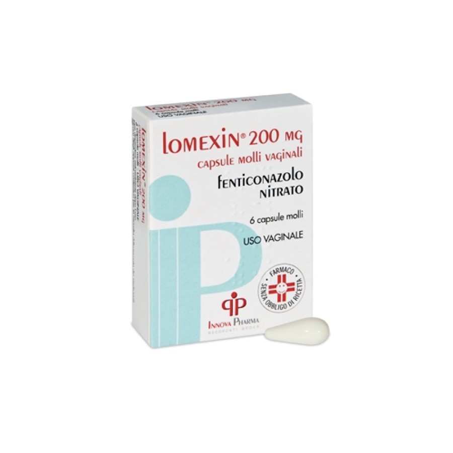 LOMEXIN*6CPS MOLLI VAG 200MG LOMEXIN*6CPS MOLLI VAG 200MG