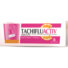 TACHIPIRINAFLU 12 COMPRESSE EFFERVESCENTI 500 MG + 200 MG