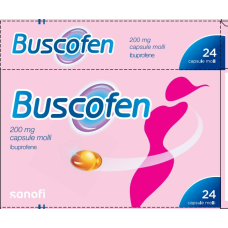 BUSCOFEN 24 CAPSULE MOLLI 200 MG