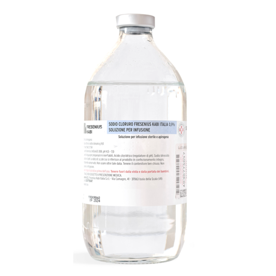 SODIO CLORURO FKI*0,9% 500ML SODIO CLORURO FKI*0,9% 500ML