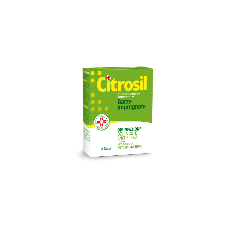 CITROSIL DISINFETTANTE 8 GARZE 0,175 %