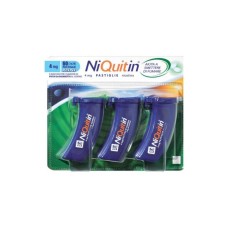NIQUITIN*60PASTL 4MG MENTA FL
