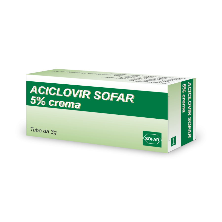 ACICLOVIR ALFA*CREMA 5% 3G ACICLOVIR ALFA*CREMA 5% 3G