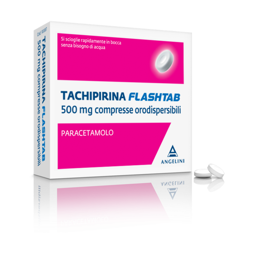 TACHIPIRINA FLASHTAB 16 COMPRESSE 500 MG