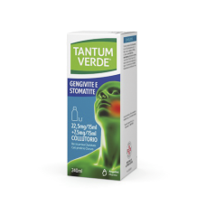 TANTUM VERDE BOCCA COLLUTTORIO 240 ML 22,5 + 7,5 MG