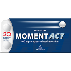 MOMENTACT 20 COMPRESSE RIVESTITE 400 MG