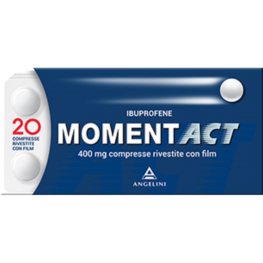MOMENTACT 20 COMPRESSE RIVESTITE 400 MG