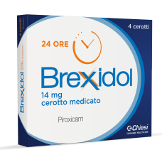 BREXIDOL 4 CEROTTI MEDICATI 14 MG