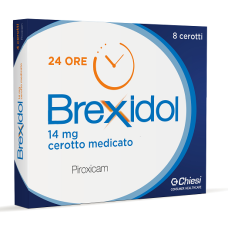 BREXIDOL 8 CEROTTI MEDICATI 14 MG