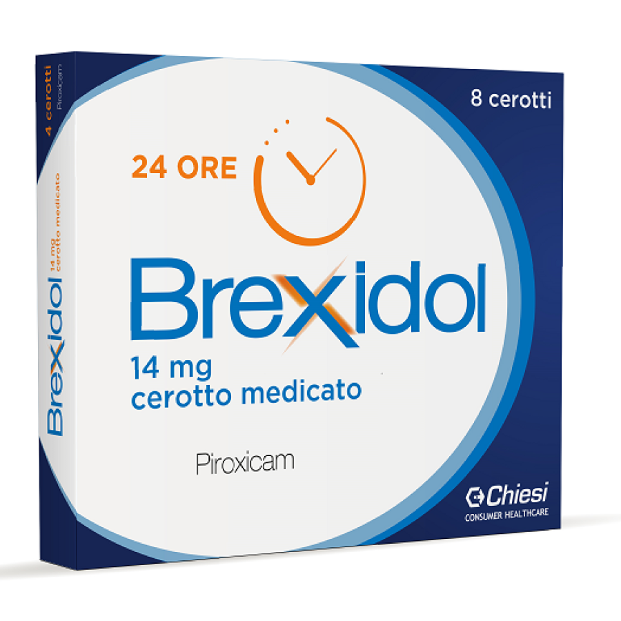 BREXIDOL 8 CEROTTI MEDICATI 14 MG