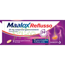 MAALOX REFLUSSO 7 COMPRESSE 20 MG