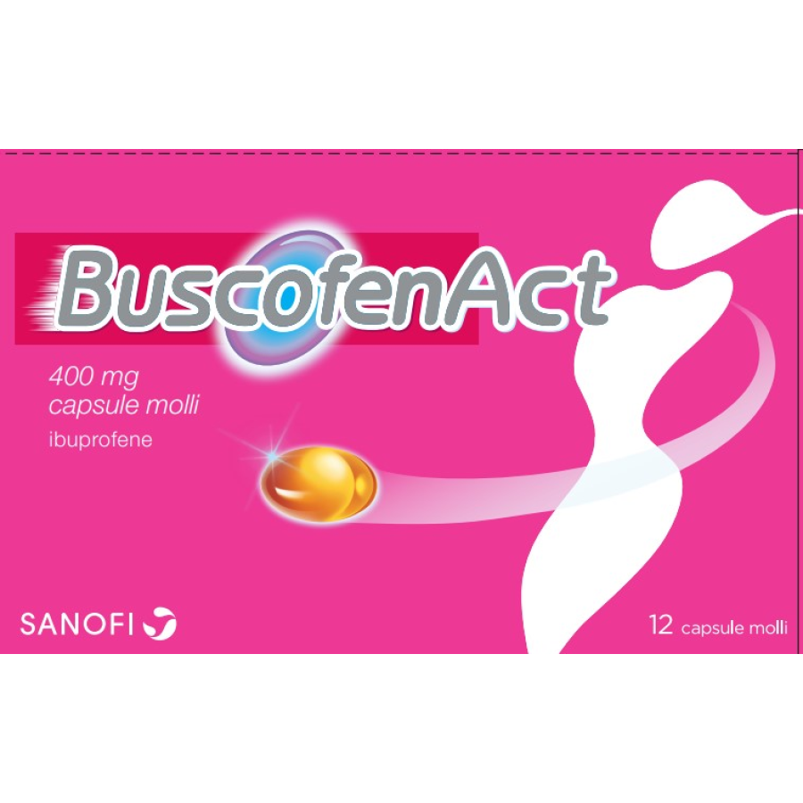 BUSCOFENACT 12 CAPSULE 400 MG