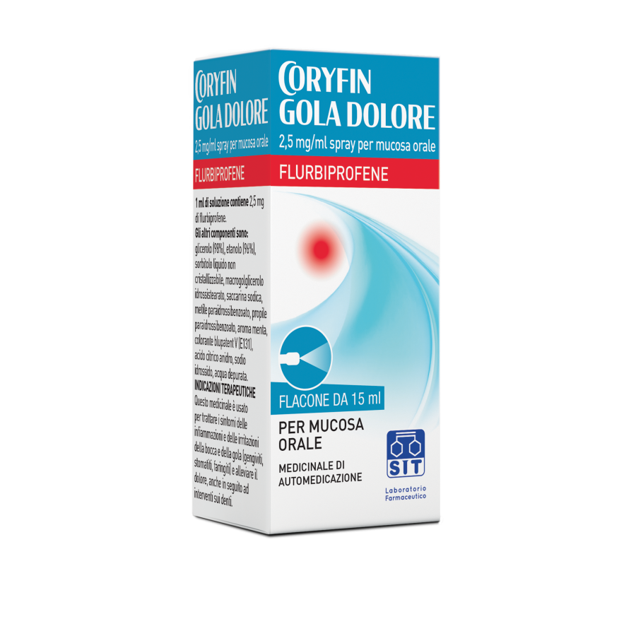 CORYFIN SPRAY GOLA DOLORE 15 ML