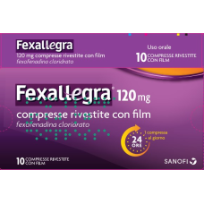 FEXALLEGRA 10 COMPRESSE RIVESTITE 120 MG