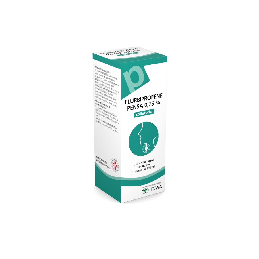 FLURBIPROFENE PE*COLLUT 160ML