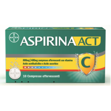 ASPIRINAACT*10CPR EFF800+480MG