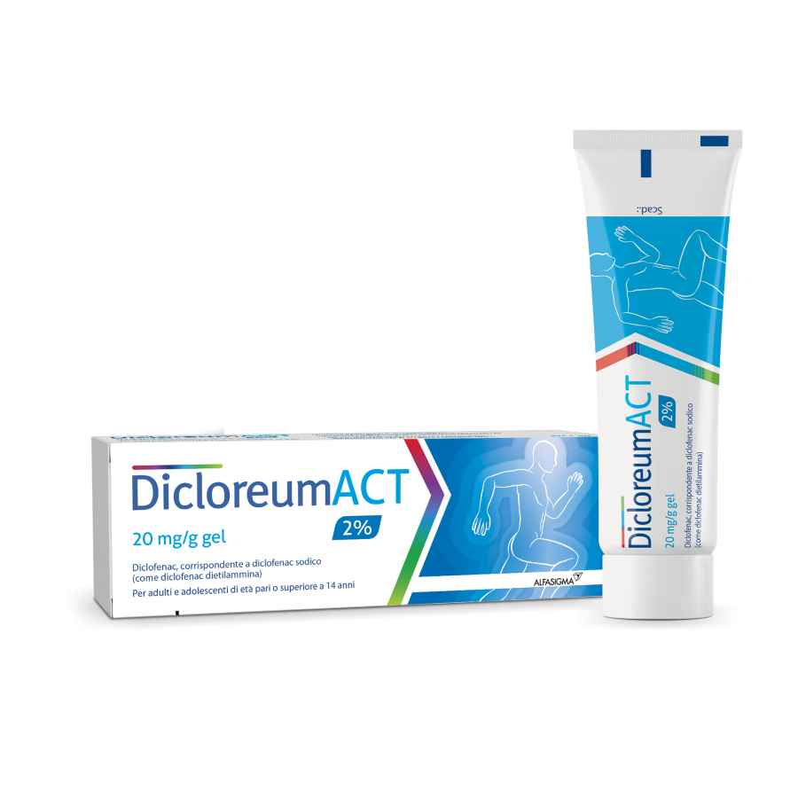 DICLOREUMACT*GEL 60G 20MG/G