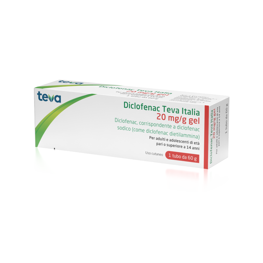DICLOFENAC TE*GEL 60G 20MG/G